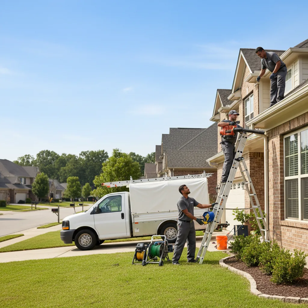 Home Gutter Service in Carrollton, TX near me